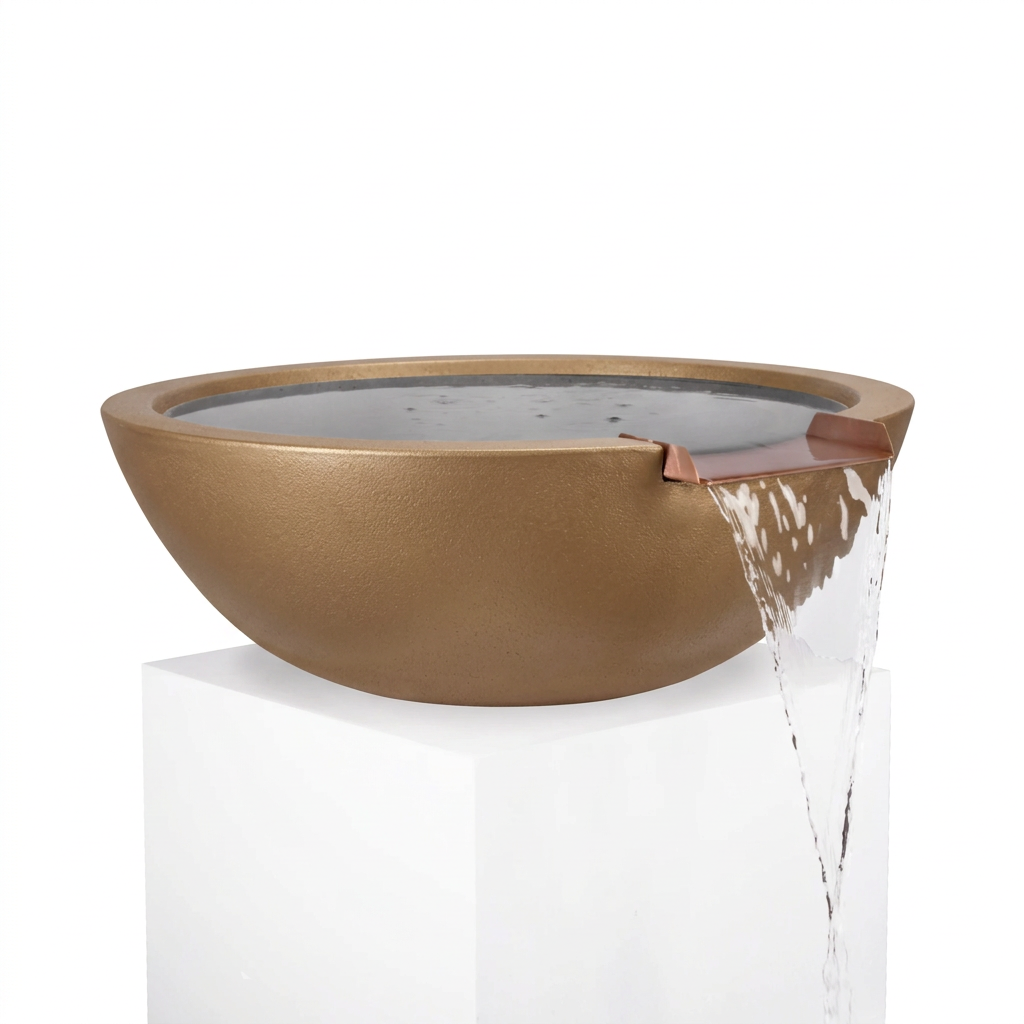 Sedona bowl in Metallic Bronze