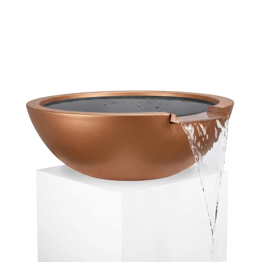 Sedona bowl in Metallic Copper