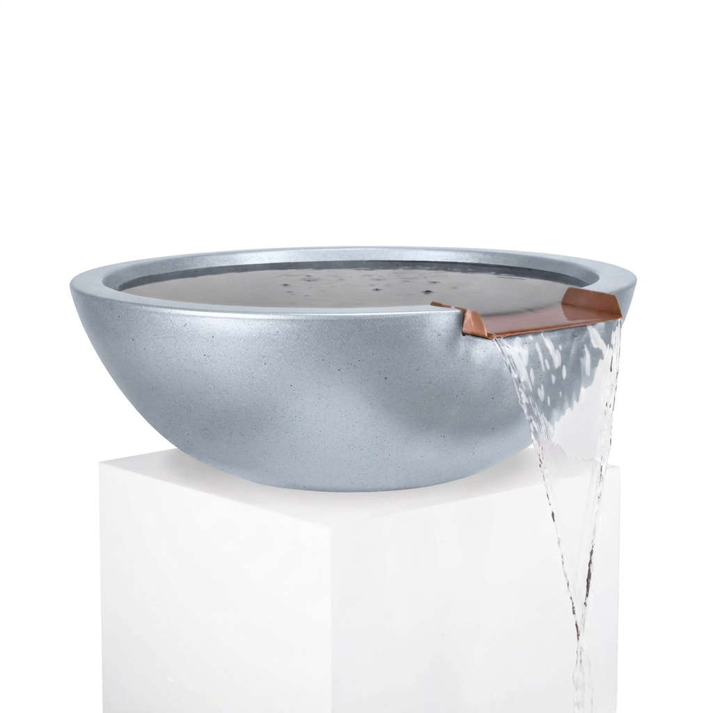 Sedona bowl in Metallic Silver