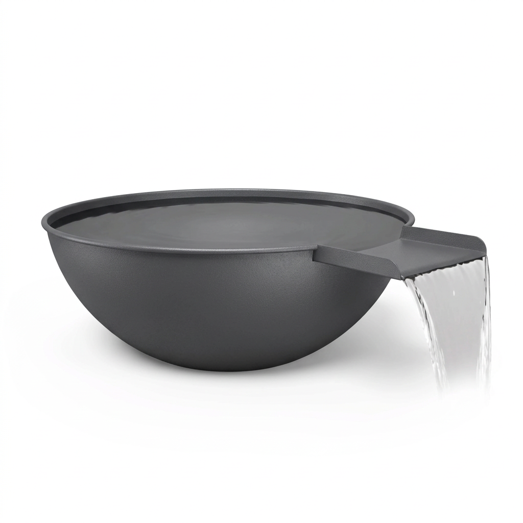 Sedona water bowl in Graphite Grey