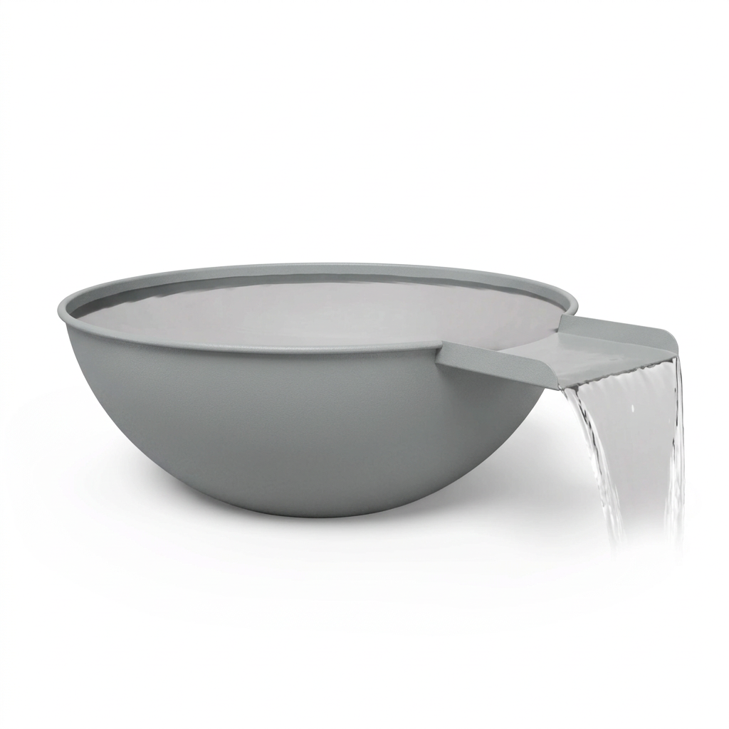 Sedona water bowl in Mist