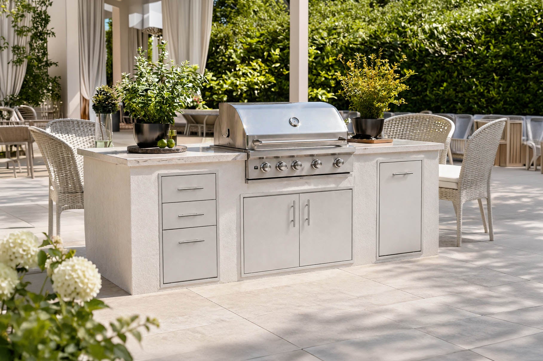 The Manor & Terrace Premium Outdoor Kitchens — Storage & Access Components