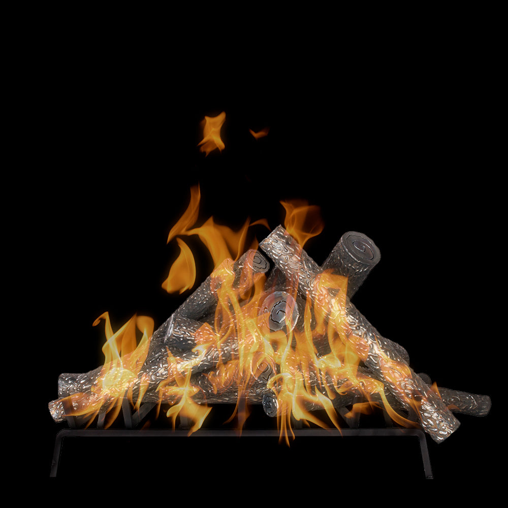 Fireplace Log & Tray Set by The Outdoor Plus