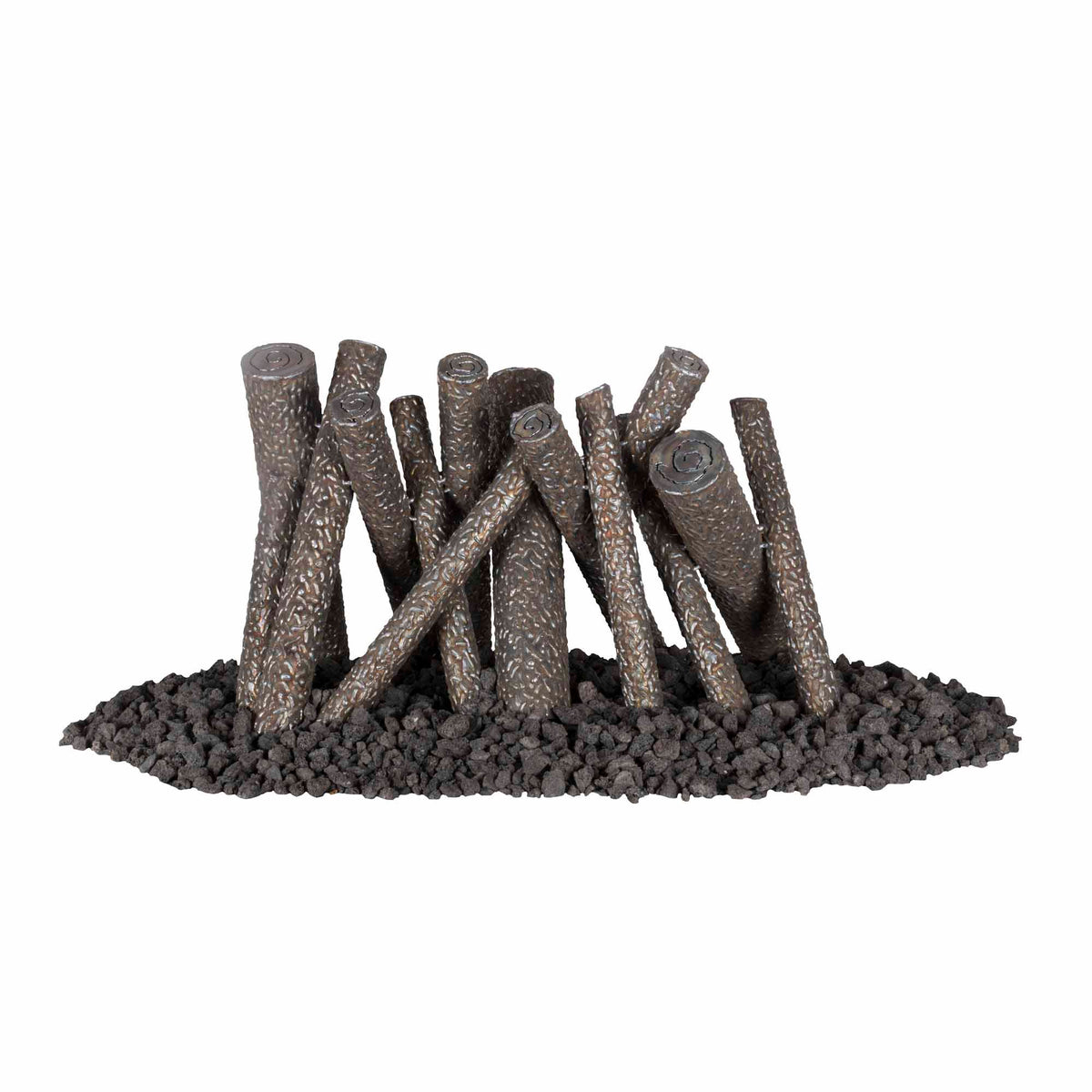 Steel Upright Logs by The Outdoor Plus