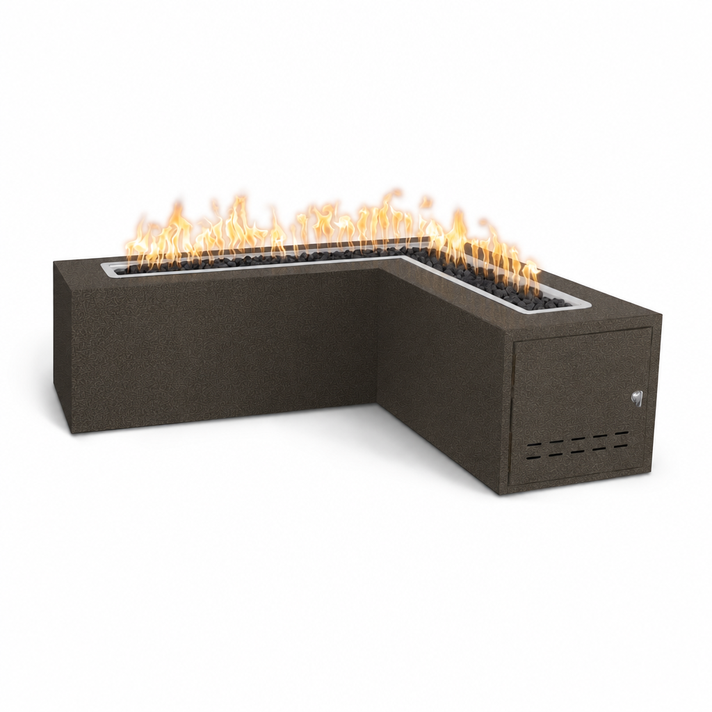 Whitney fire pit in Bronze Hammertone
