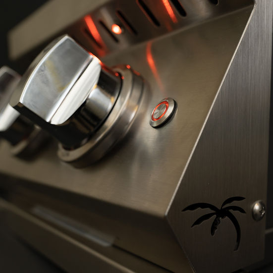 KoKoMo Grills Professional Double Side Burner with Removable Cover | KO-BAK2GB-PRO