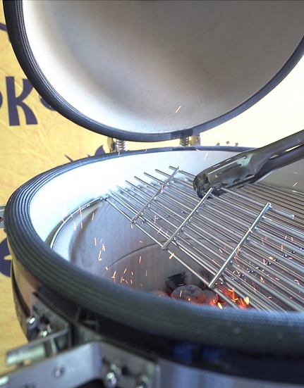 Kokomo 21 Inch Kamado Ceramic BBQ Grill | KO-21-KAMADO