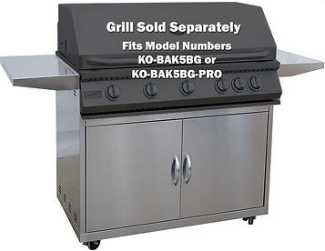 Kokomo 4 Burner Grill Cart | KO-BAK4BG-C