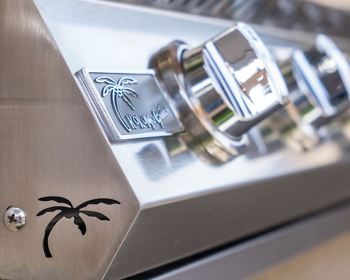 Kokomo Built In Double Side Burner Stainless Steel with Removable Cover | KO-BAK2BG