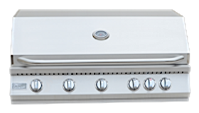 Kokomo 40” Professional Built in Gas Grill (5 Burner/Back Burner) | KO- PRO-5BG