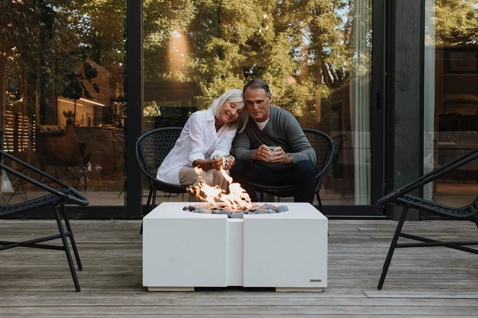 HPC - Bravo Lightweight Concrete Fire Pit