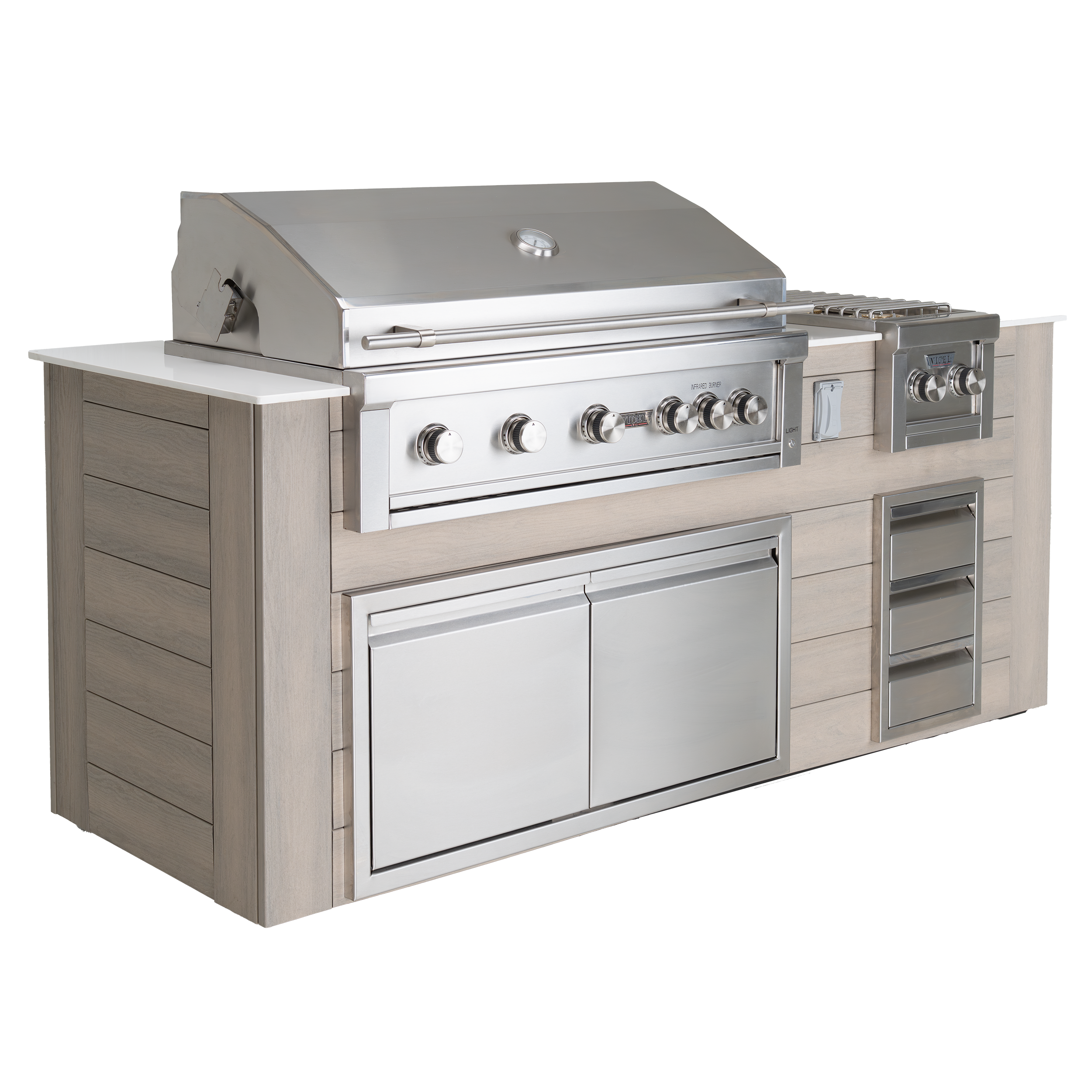 Videl USA 60" Pacific Collection BBQ Island