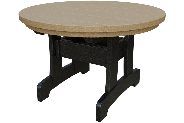 Patiova Poly Adirondack Round Coffee Table