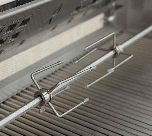 Blaze LTE PRO 40" 5-Burner Built-In Gas Grill w/ Digital Temperature Screen & Rotisserie - BLZ-5LTEPRO-NG