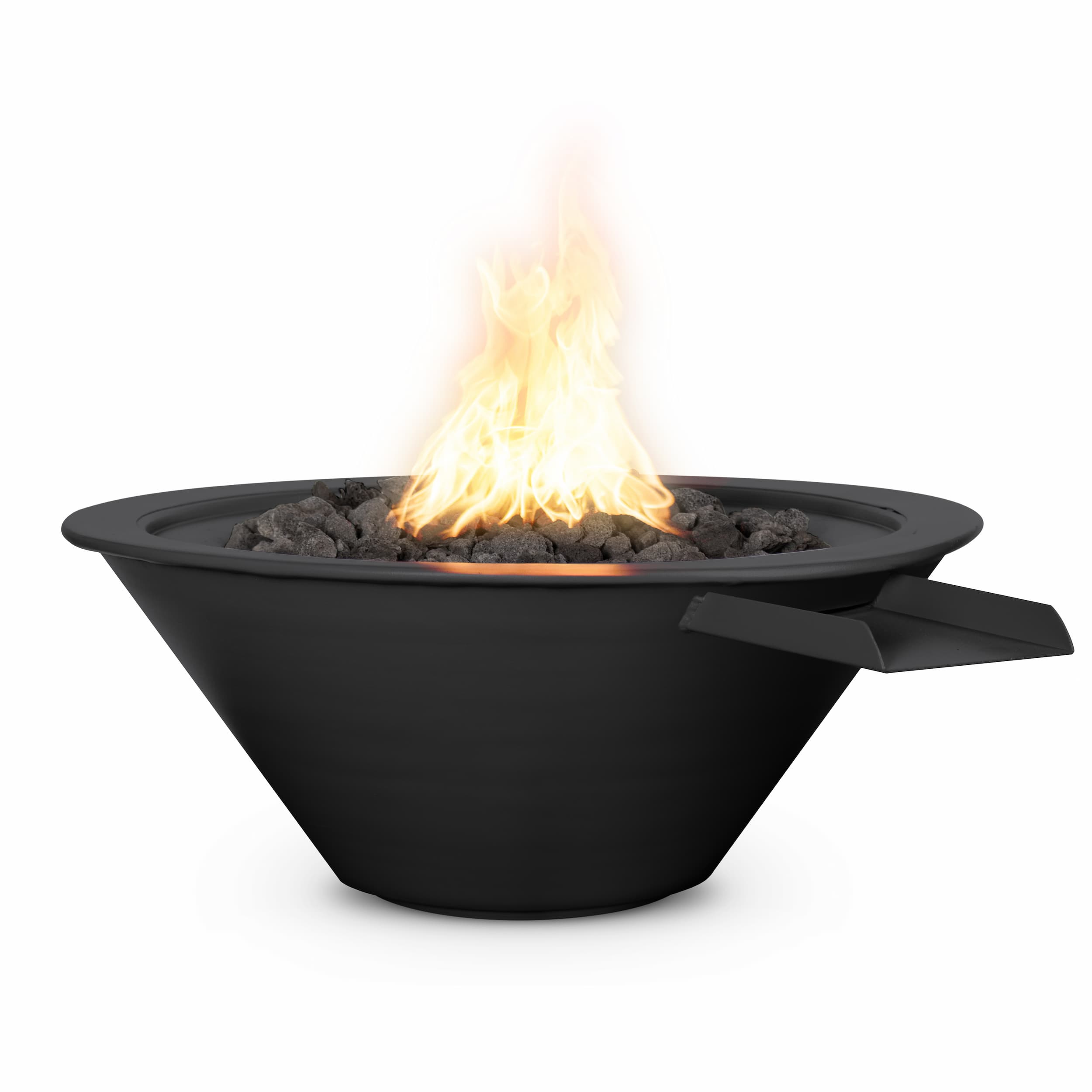The Outdoor Plus Cazo Fire and Water Bowl — Powder Coated