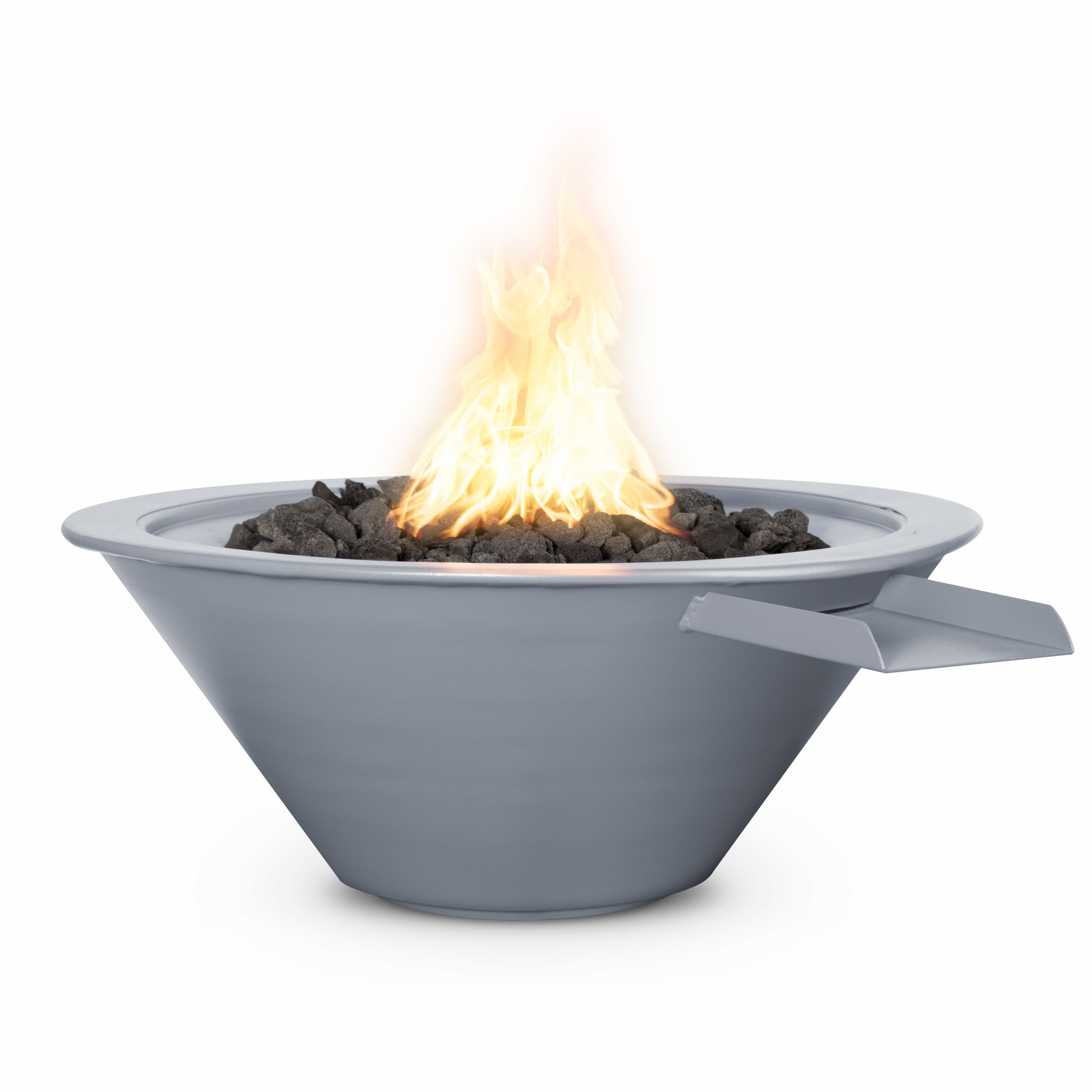 The Outdoor Plus Cazo Fire and Water Bowl — Powder Coated