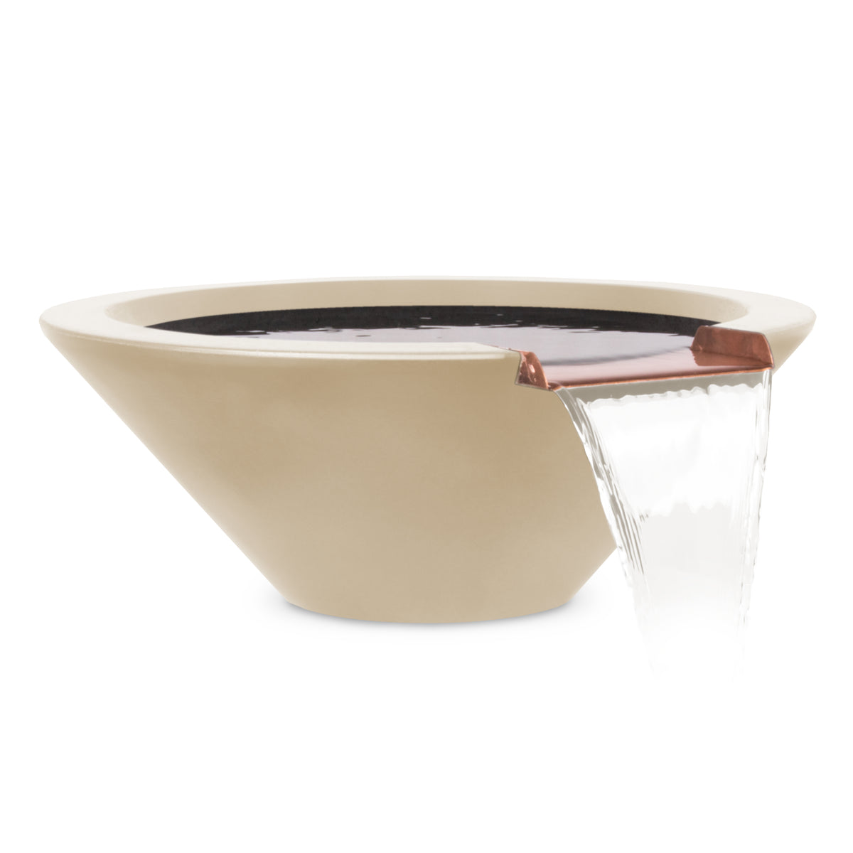 The Outdoor Plus Cazo GFRC Water Bowl