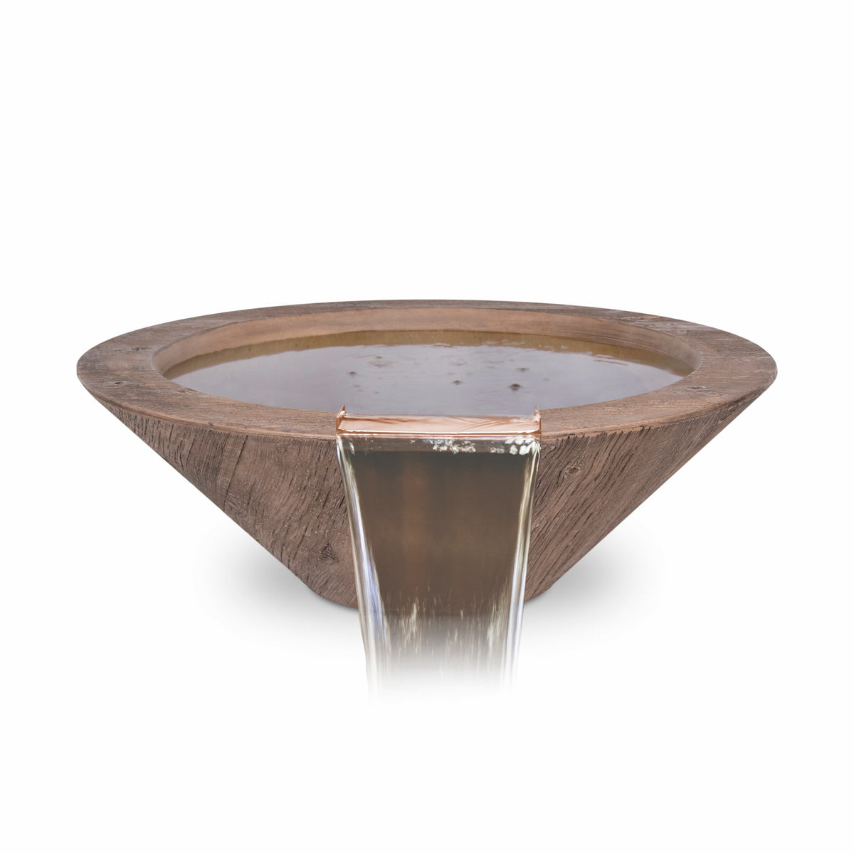 The Outdoor Plus Cazo Woodgrain Water Bowl