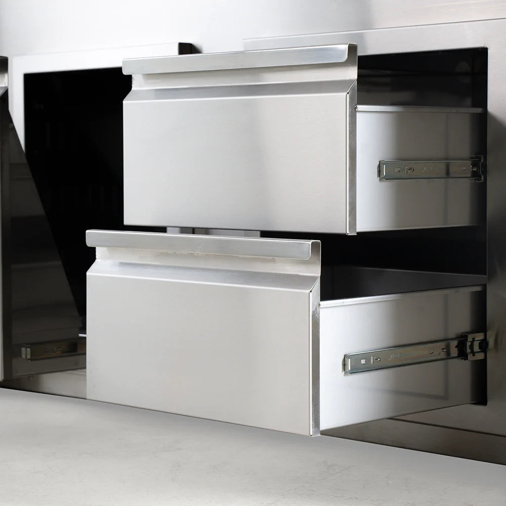 Videl USA - Combo Door & Drawers – Stainless Steel - 3 Sizes