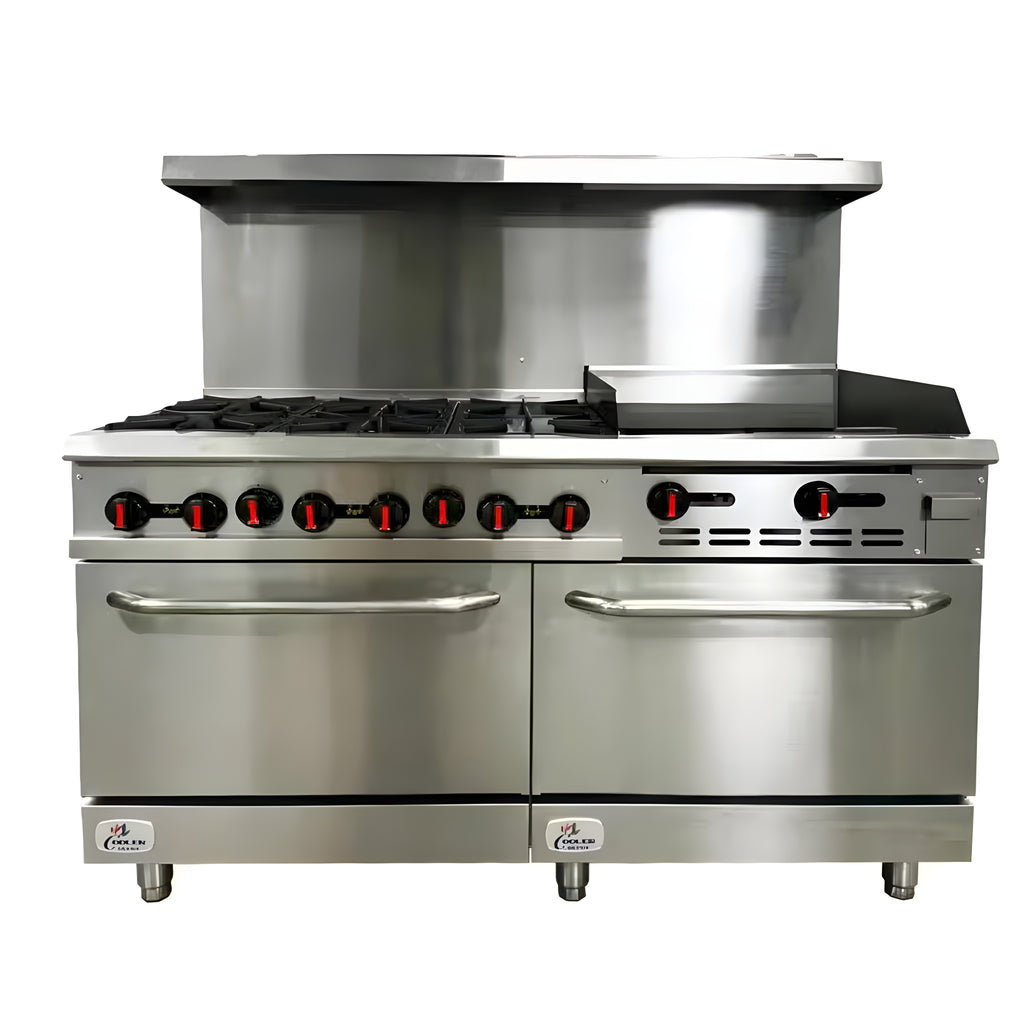 SteelFlame ProLine 6-Burner Range with Griddle