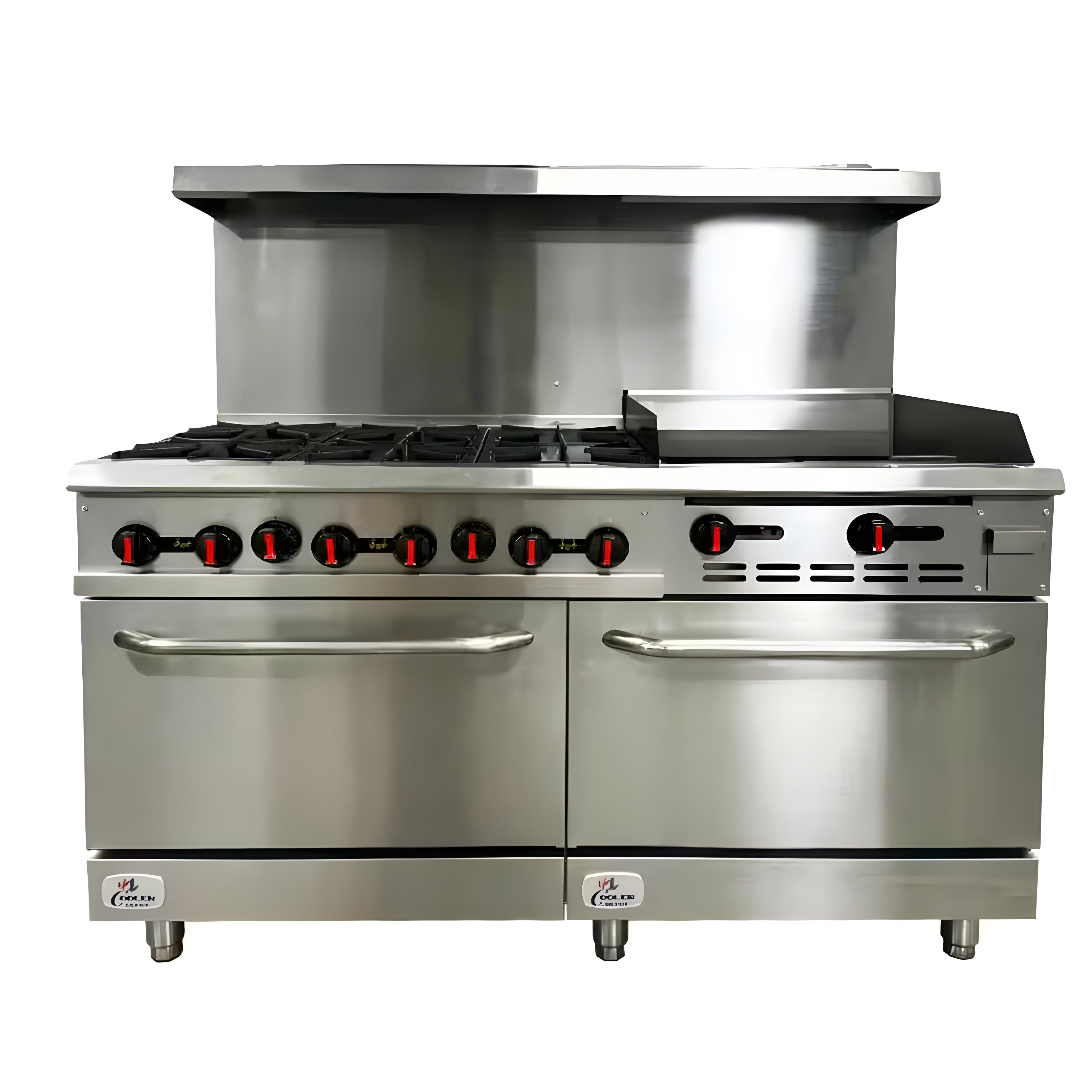SteelFlame ProLine 6-Burner Range with Griddle