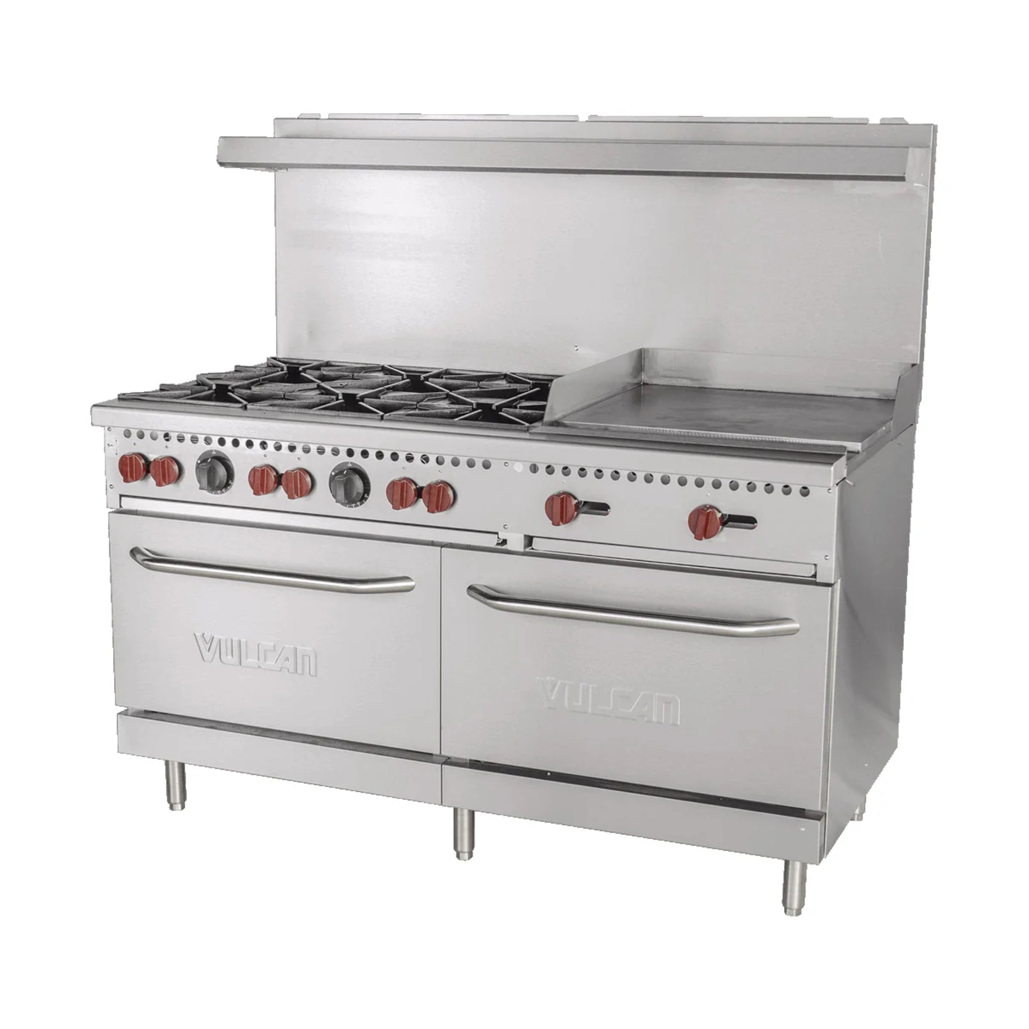 VulcanCore Elite 8-Burner Range with Griddle