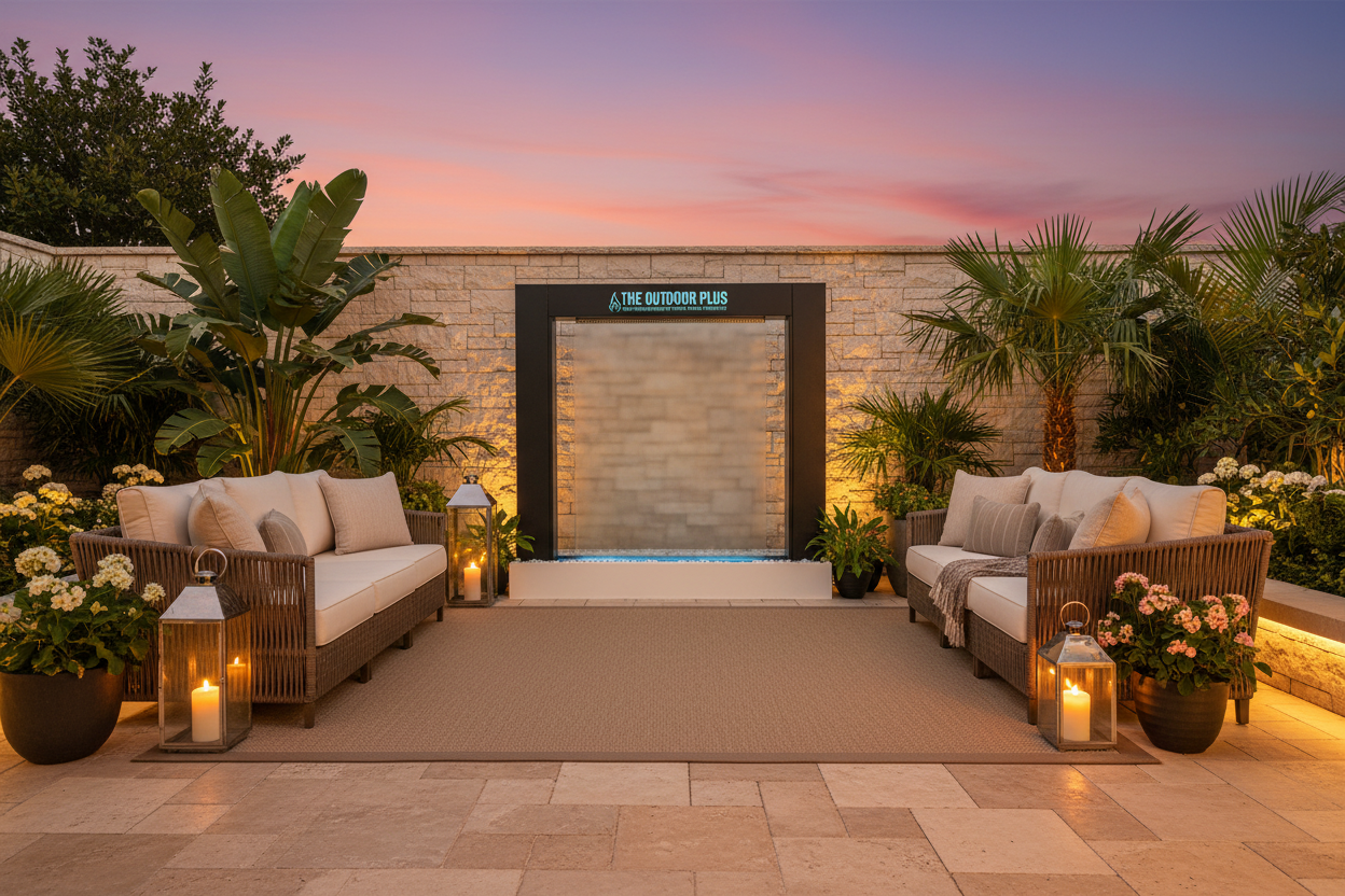 The Outdoor Plus Paradise Fall Water Feature