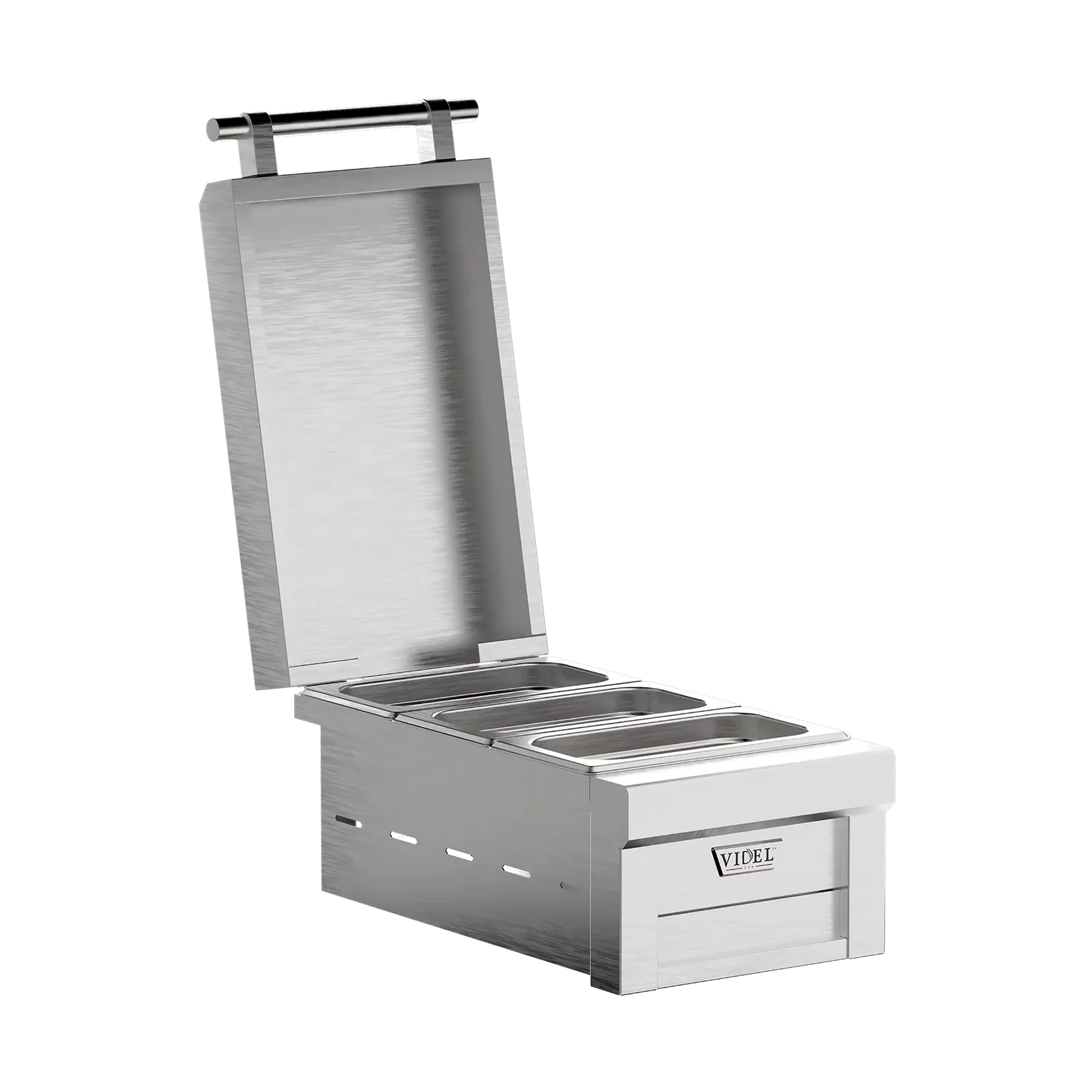 Videl - Fuego III Food Warmer – Stainless Steel