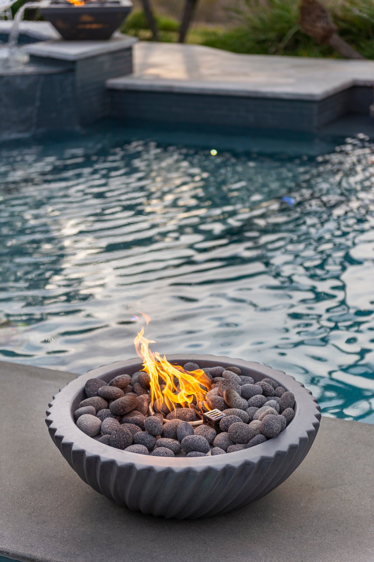 The Outdoor Plus 28" Sedona 2.0 GFRC  Fire Bowl