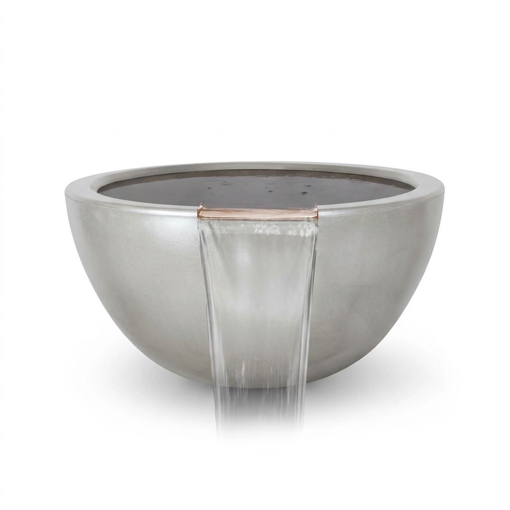 Luna bowl in Metallic Pearl