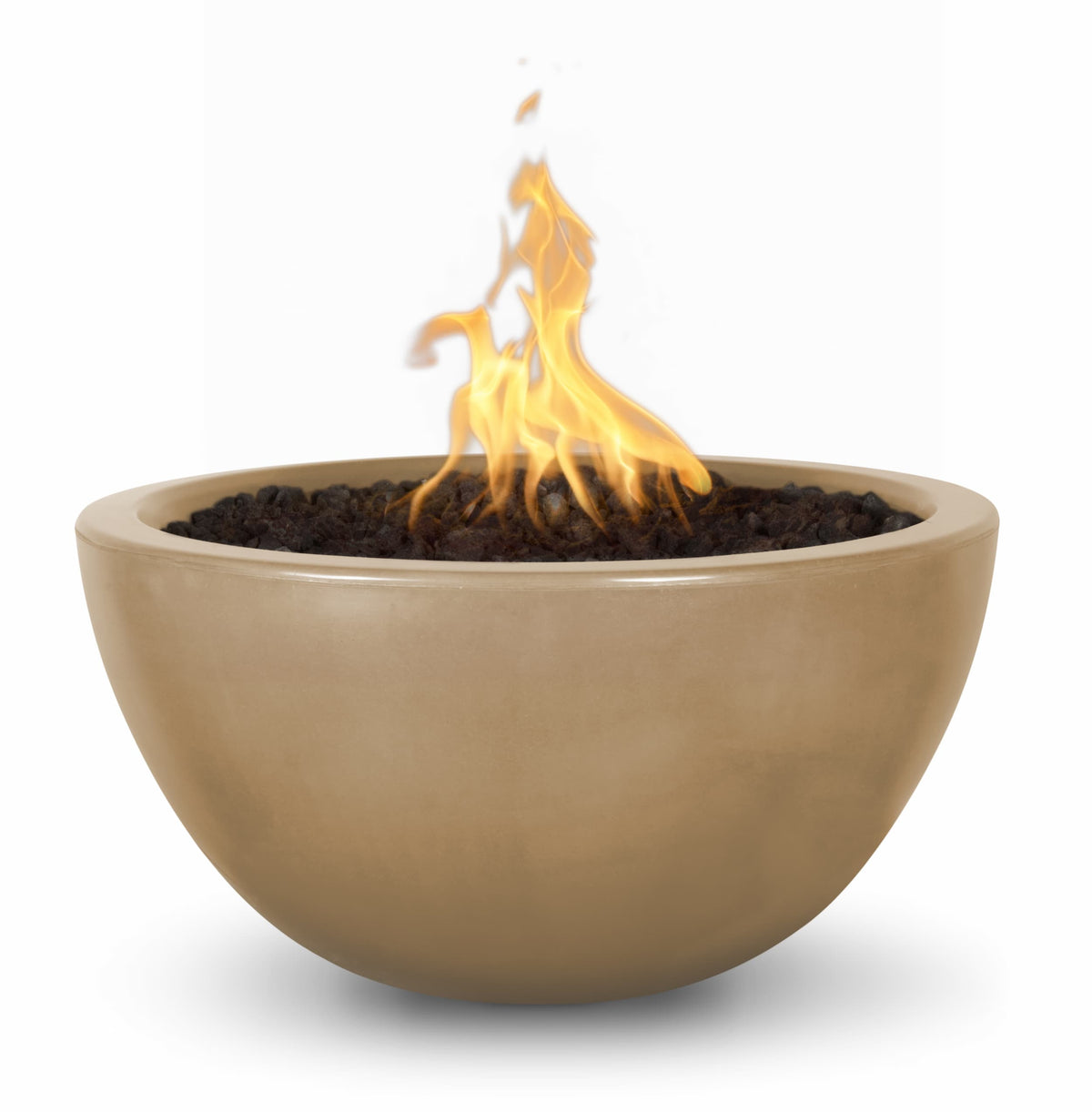 The Outdoor Plus Luna GFRC  Fire Bowl