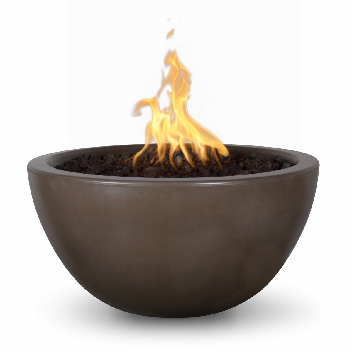 The Outdoor Plus Luna GFRC  Fire Bowl