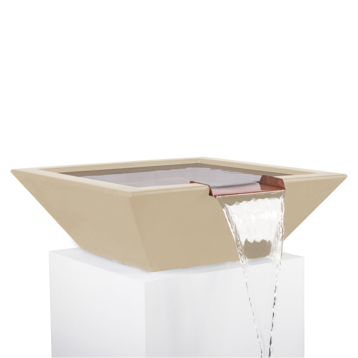 The Outdoor Plus Maya GFRC Water Bowl