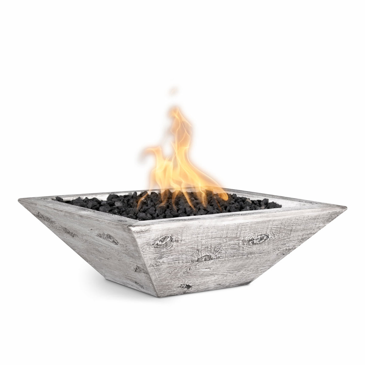 The Outdoor Plus Maya Fire Bowl – Wood Grain