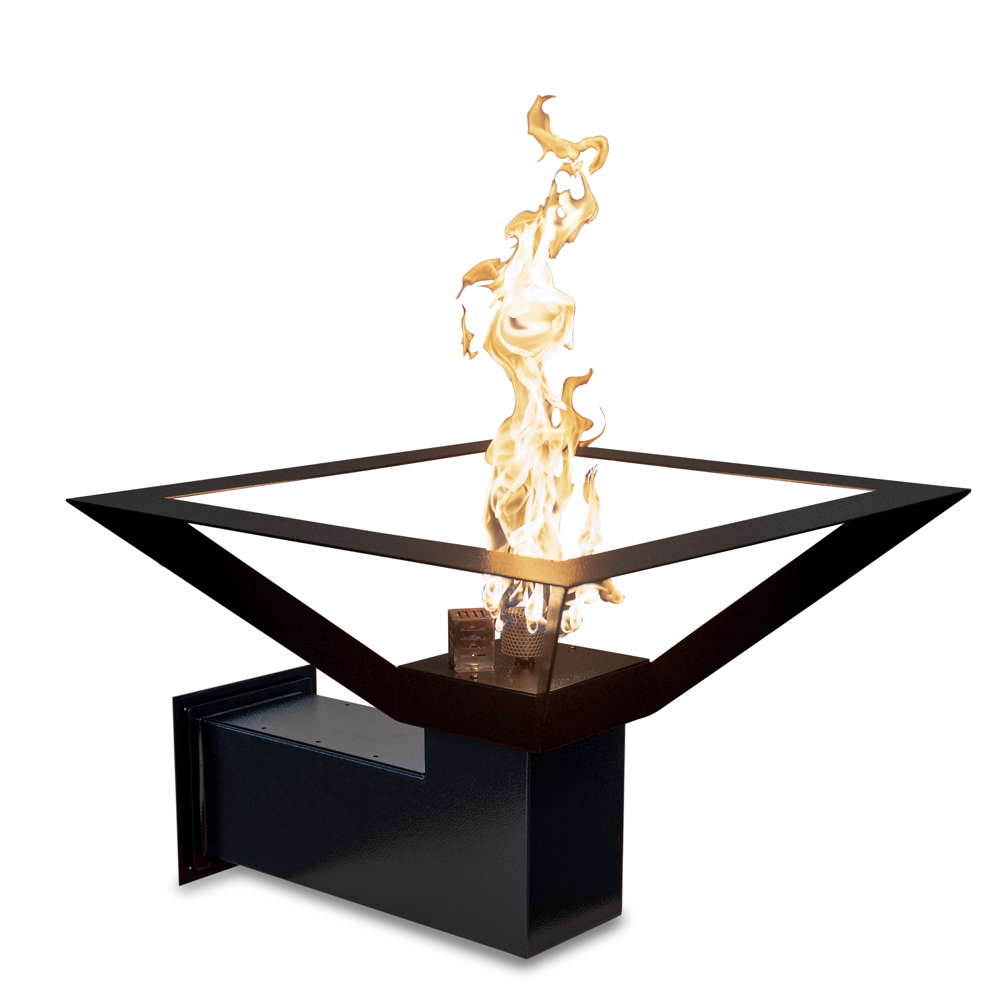 The Outdoor Plus Maverick Wall Mounted Fire Torch - Metal Powder Coated