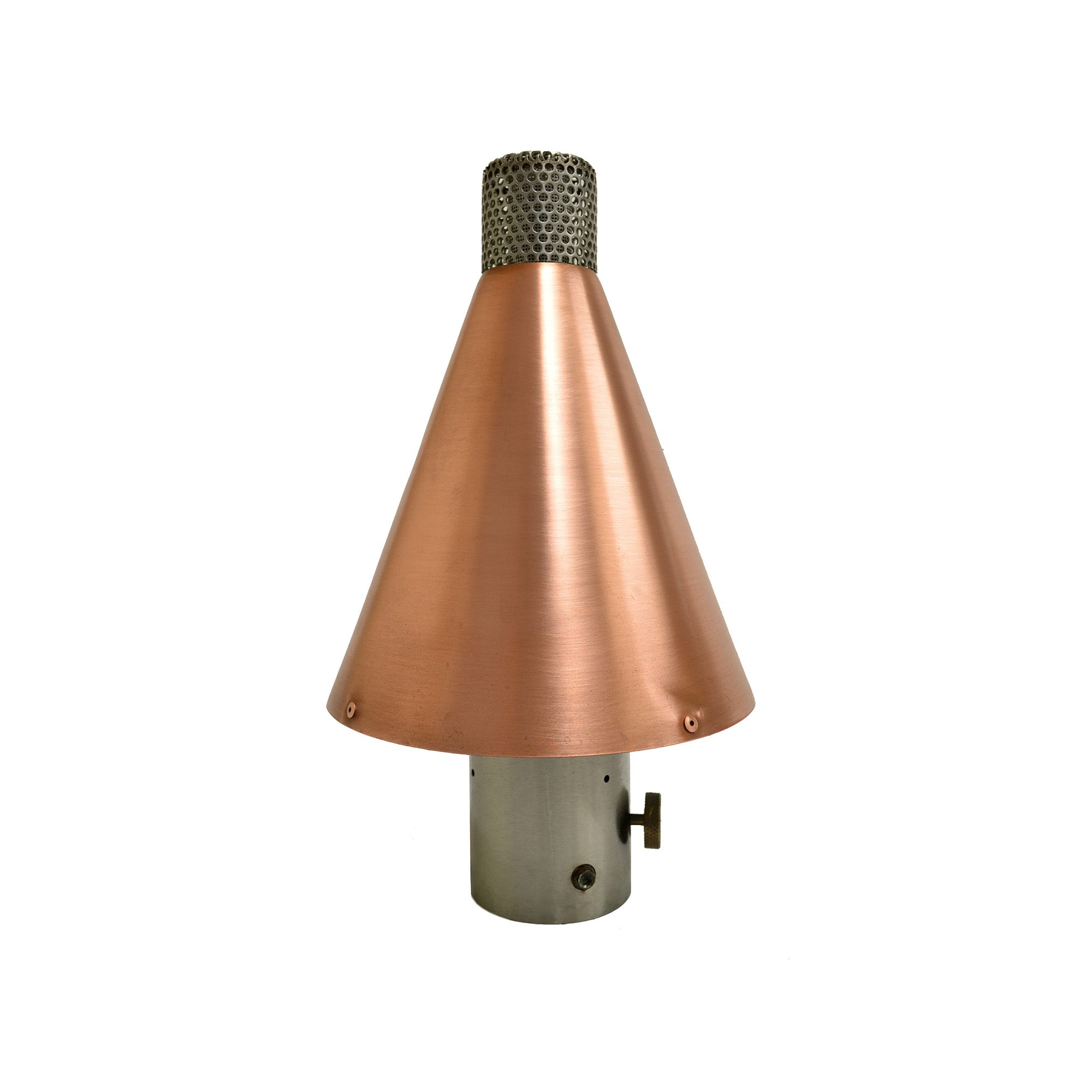 The Outdoor Plus - Copper Cone Torch Head - Stainless Steel