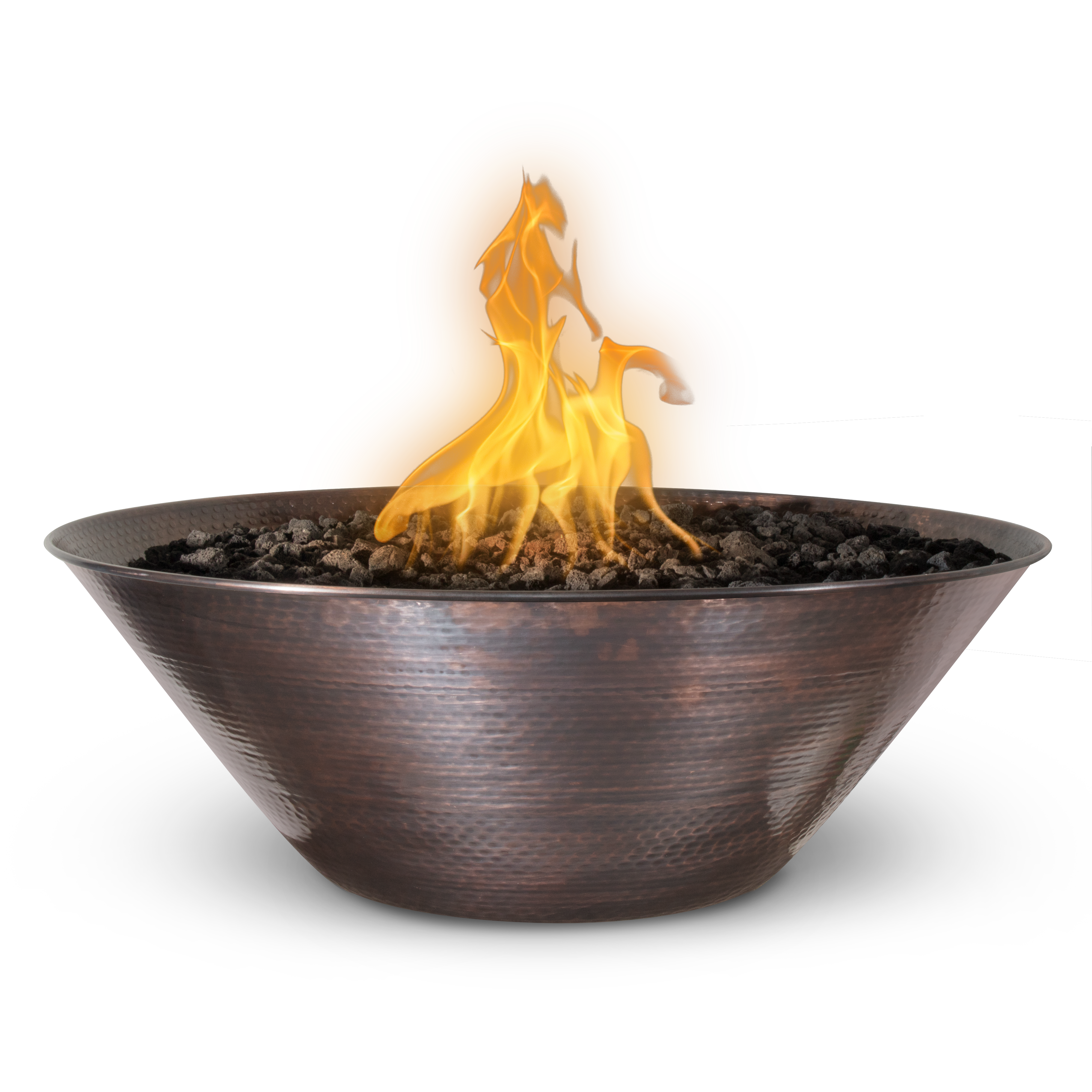 The Outdoor Plus 31" Round Remi Copper Fire Bowl