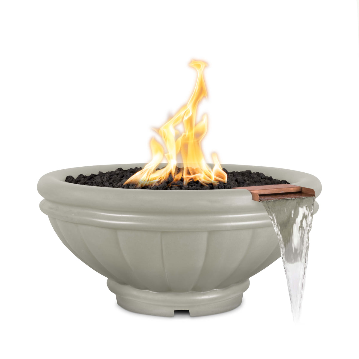 The Outdoor Plus Roma GFRC Fire & Water Bowl