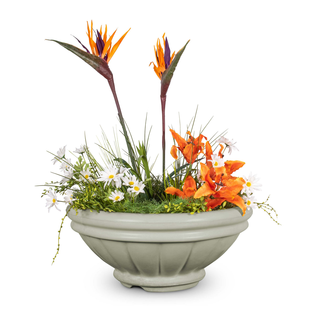 The Outdoor Plus Roma Planter Bowl – GFRC Concrete