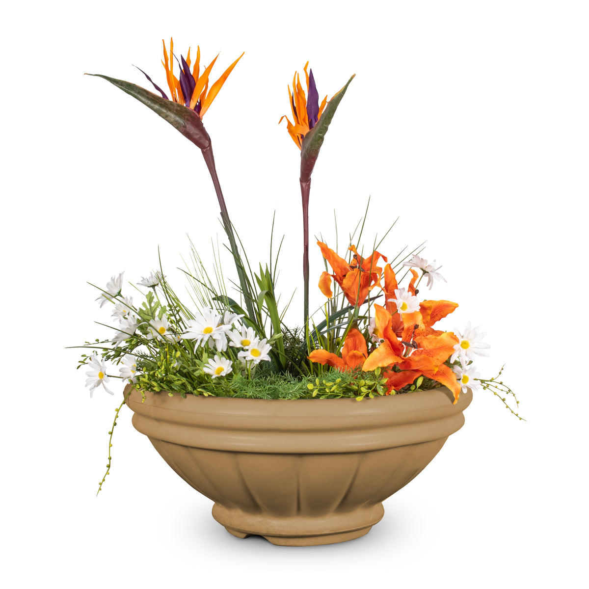 The Outdoor Plus Roma Planter Bowl – GFRC Concrete