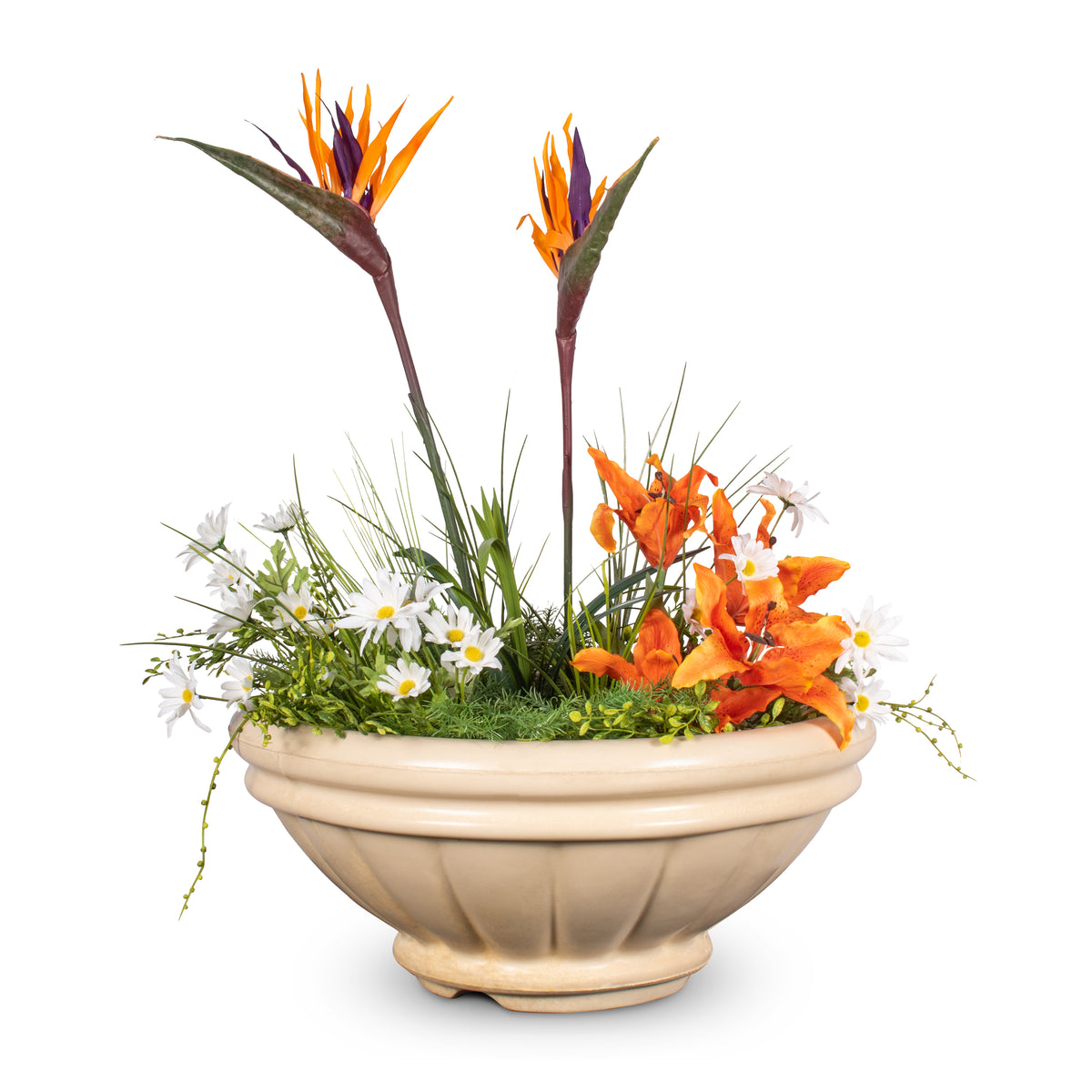 The Outdoor Plus Roma Planter Bowl – GFRC Concrete