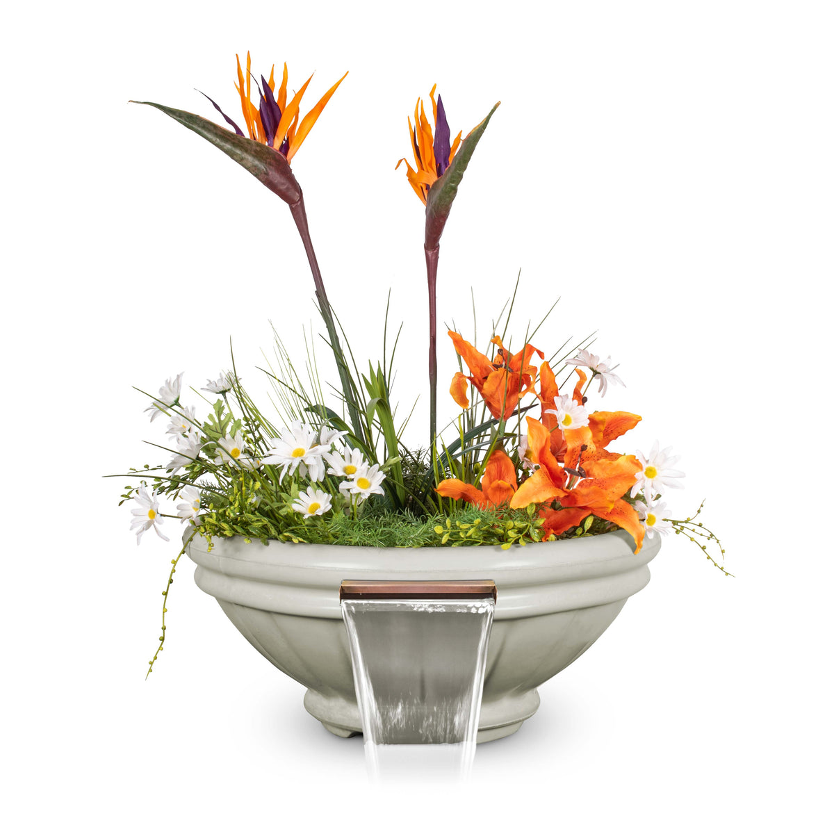 The Outdoor Plus Roma GFRC – Planter & Water Bowl
