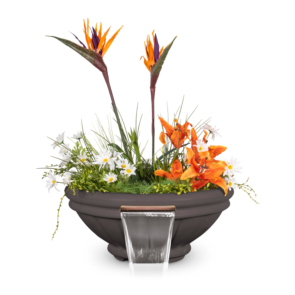The Outdoor Plus Roma GFRC – Planter & Water Bowl