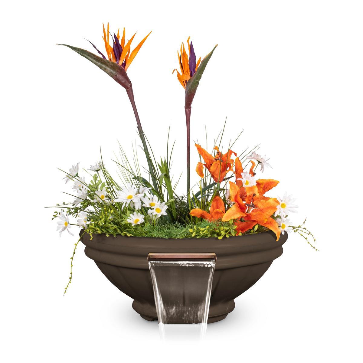 The Outdoor Plus Roma GFRC – Planter & Water Bowl