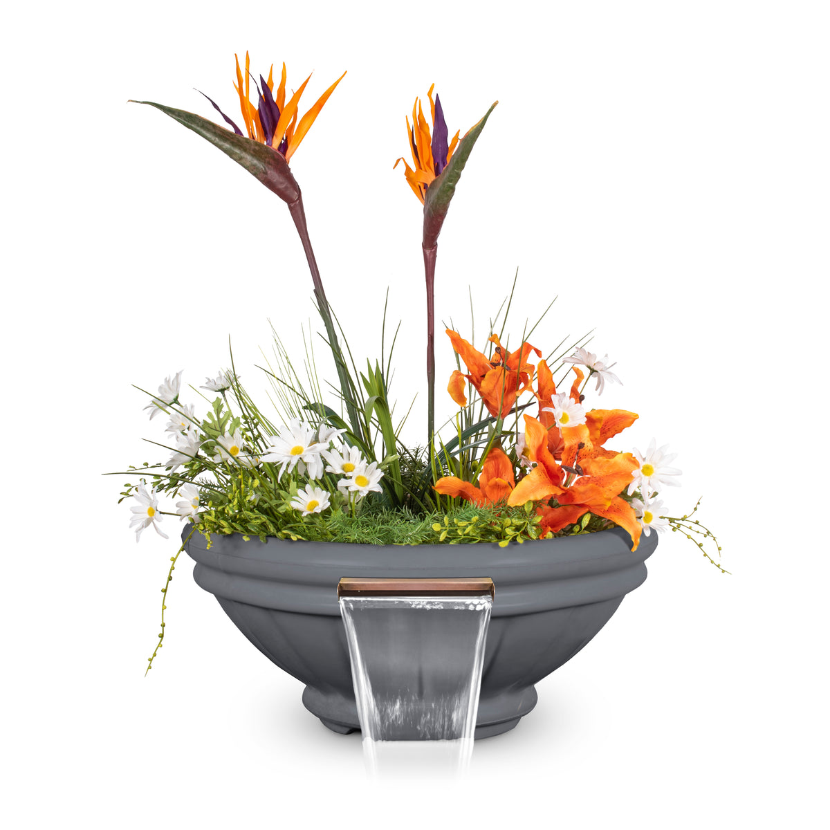 The Outdoor Plus Roma GFRC – Planter & Water Bowl