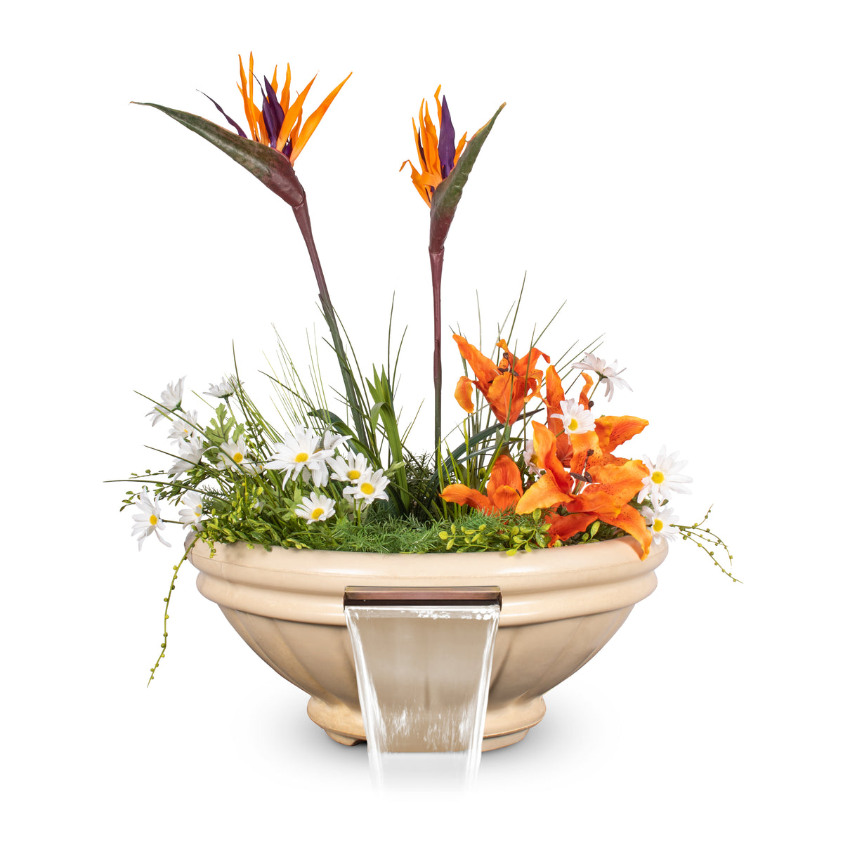 The Outdoor Plus Roma GFRC – Planter & Water Bowl