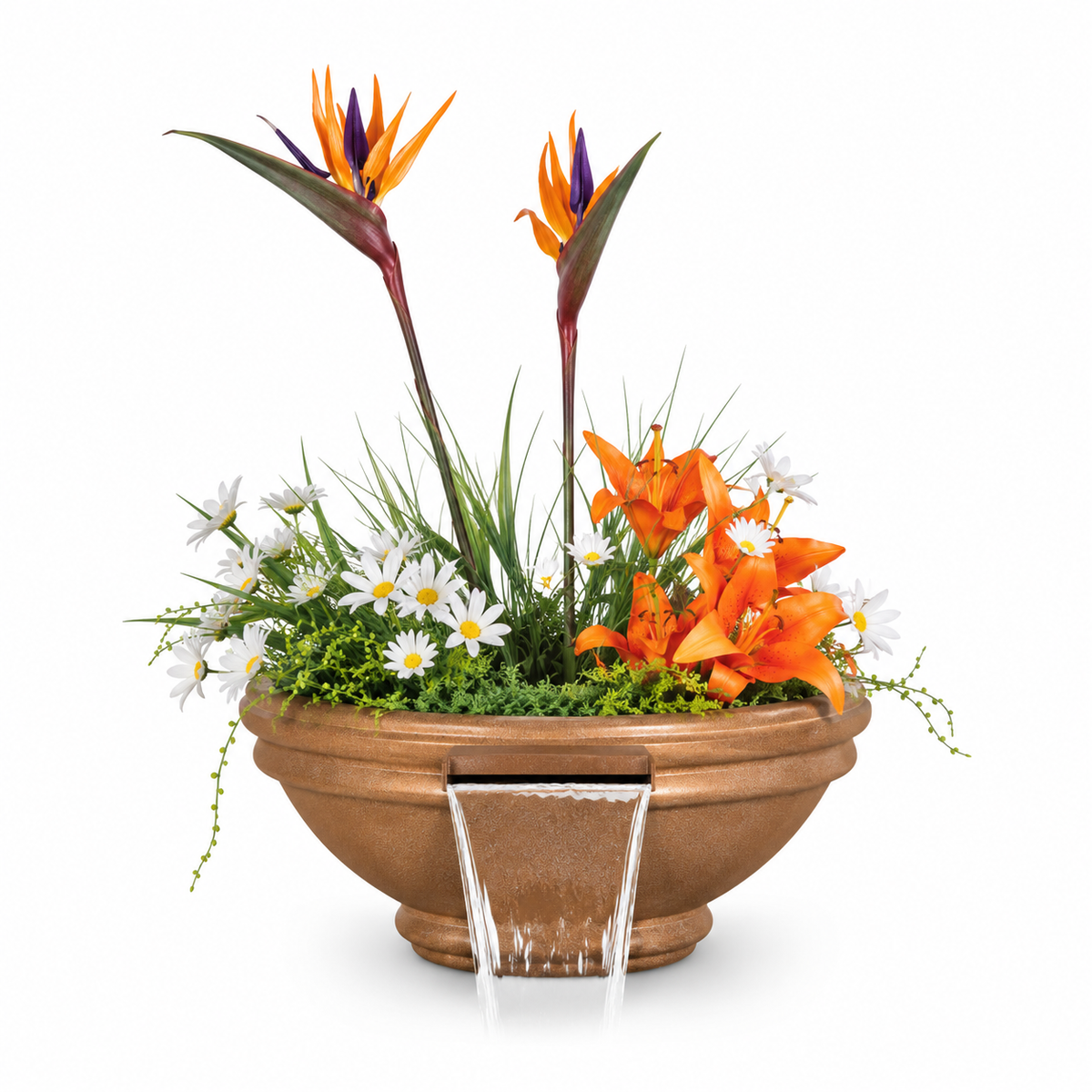 The Outdoor Plus Roma GFRC – Planter & Water Bowl