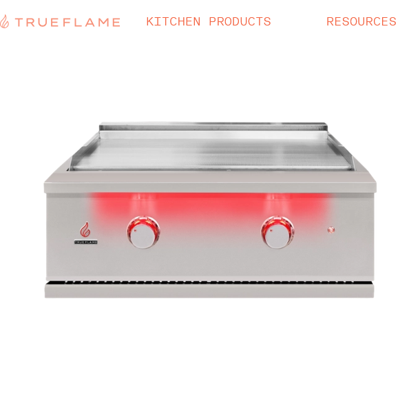 TrueFlame 30" Griddle Grill