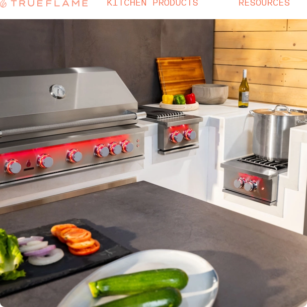 TrueFlame Premium Commercial-Grade Grill