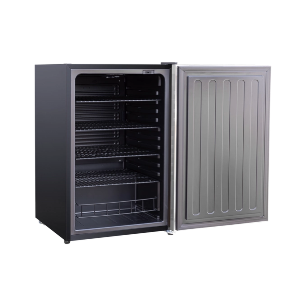 AMD 22" Outdoor Rated Refrigerator with Locking Reversible or Deluxe Stainless Steel Door and Handle